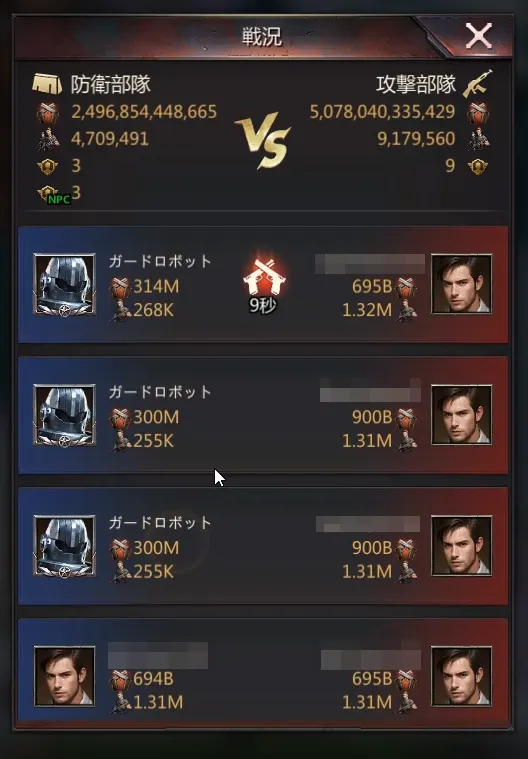 戦況